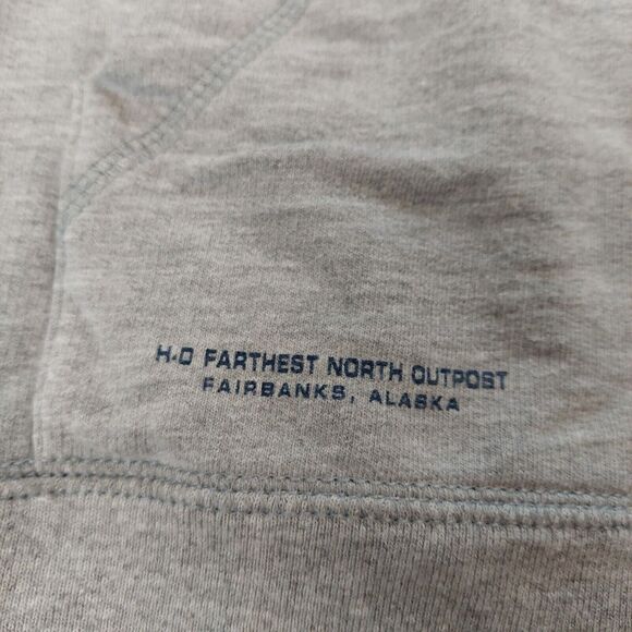 Vintage 2004 Harley Davidson Hoodie Sweatshirt Womens XL Full Zip Fairbanks‎ AK - Picture 5 of 9